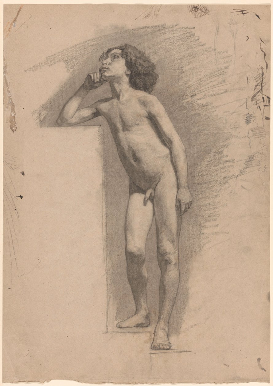 Garçon nu debout - Jan Veth