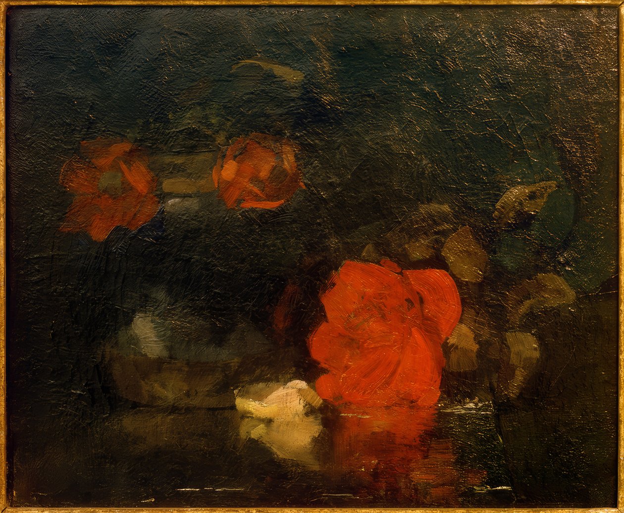 Nature morte avec roses - Jan Voerman