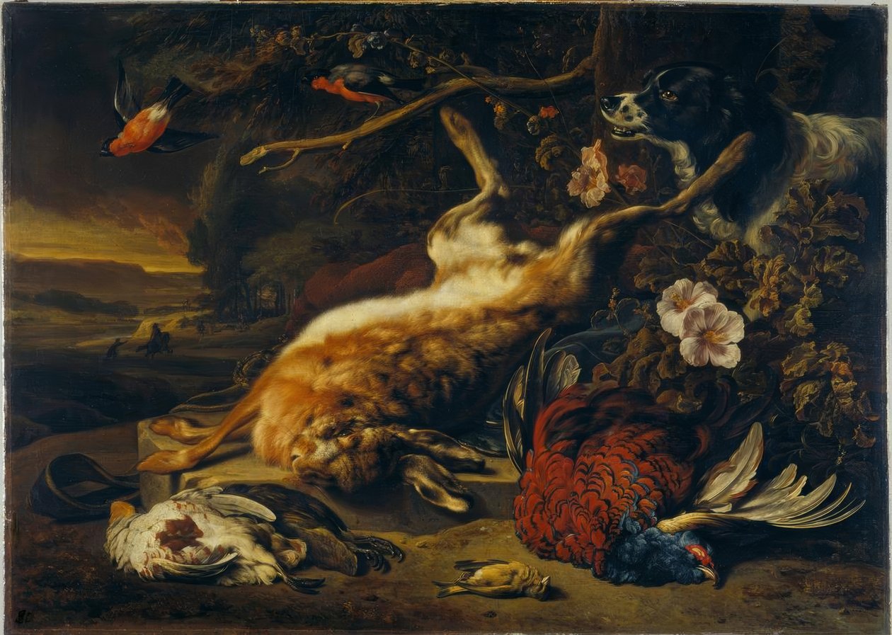 Nature morte de chasse - Jan Baptist Weenix