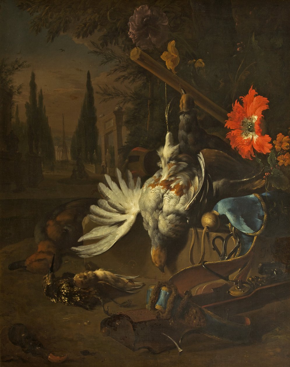 Nature morte, probablement 1691 - Jan Baptist Weenix