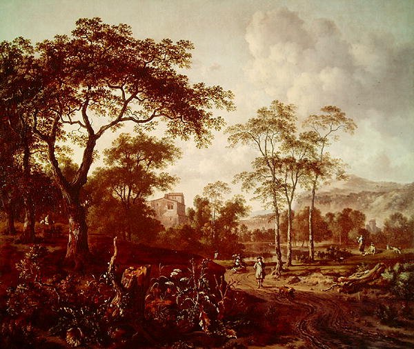 Un paysage - Jan Wiynants