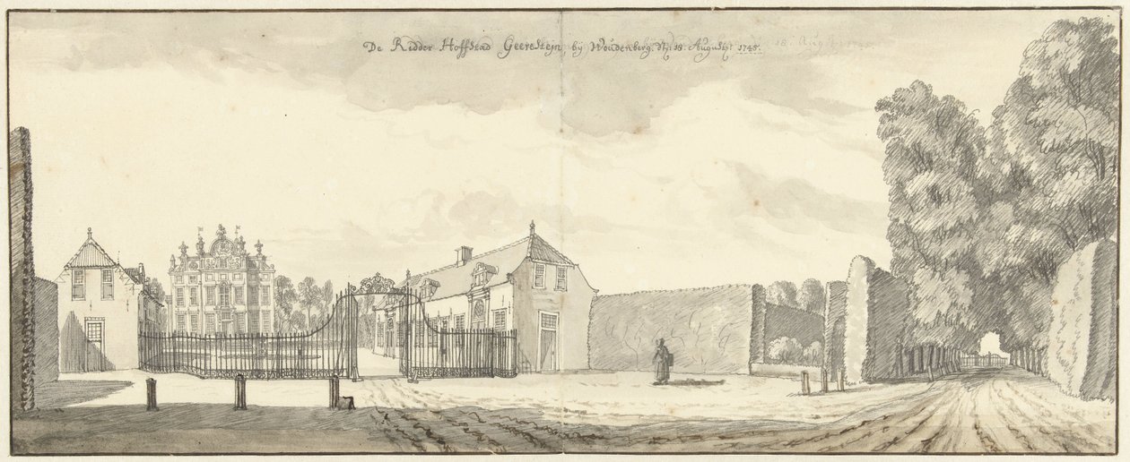 Ridderhofstad Geerestein près de Woudenberg - Jan de Beijer