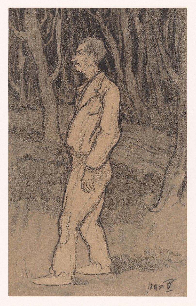 Travailleur - Jan de Waardt (signed by artist)