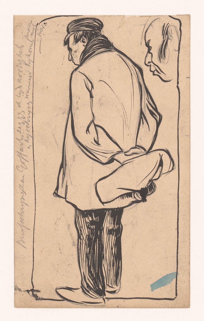 Homme debout - Jan de Waardt