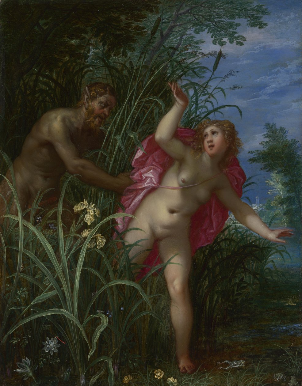 Pan poursuivant Syrinx, après 1615 - Jan the Elder Brueghel