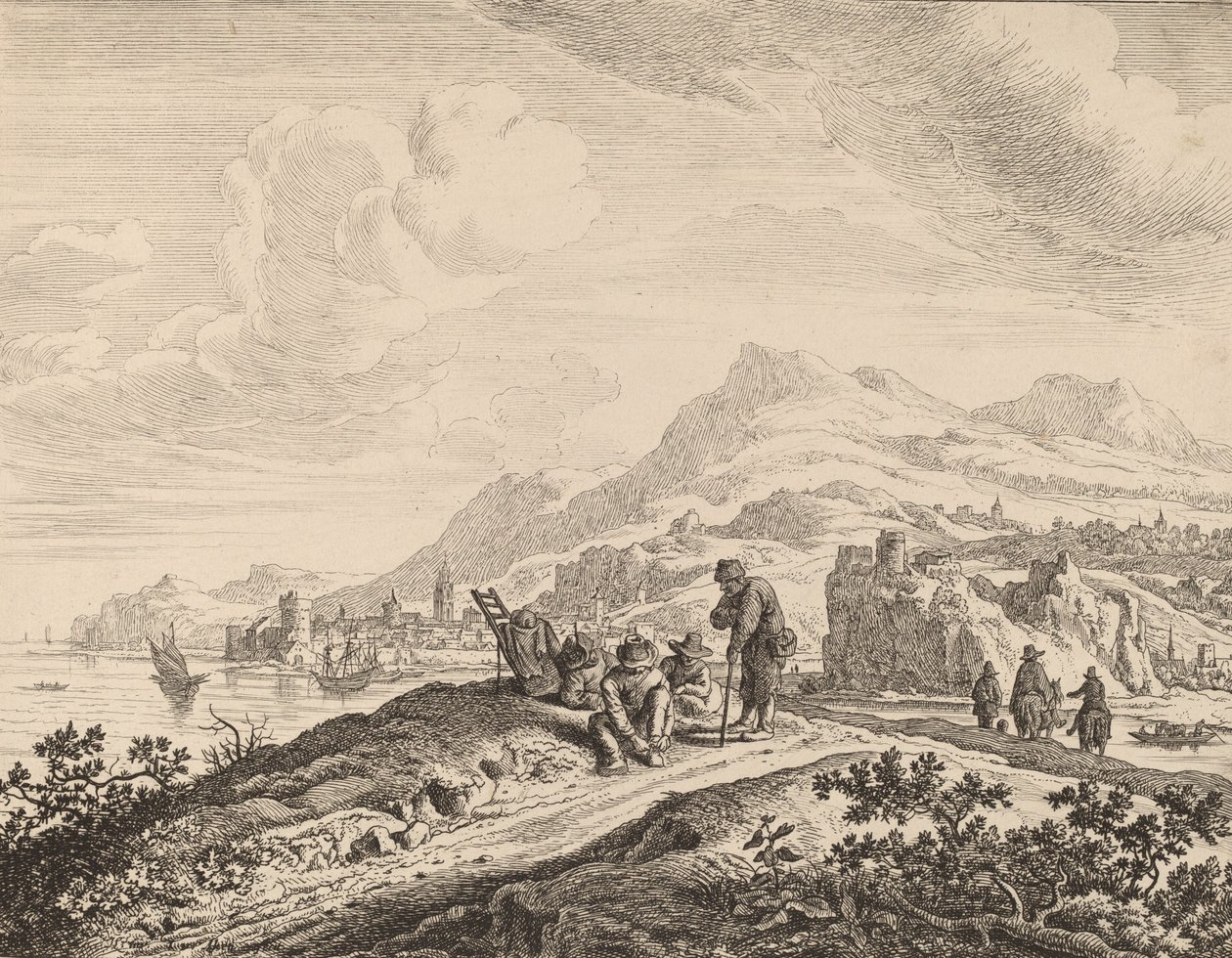 Vue du Rhin - Jan van Aken