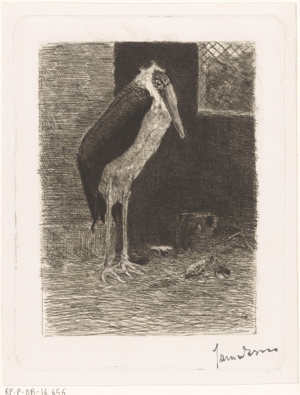 Marabout - Jan van Essen (signed by artist)