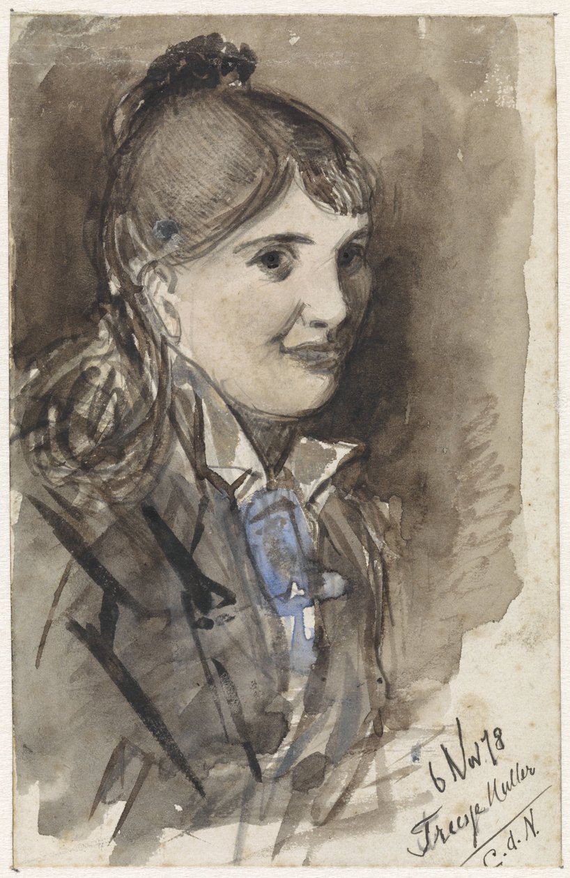 Portrait de Treesje Muller - Jan van Essen