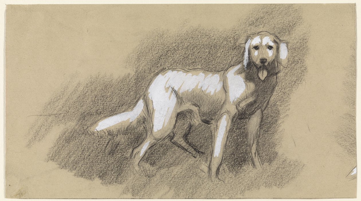 Chien debout - Jan van Essen