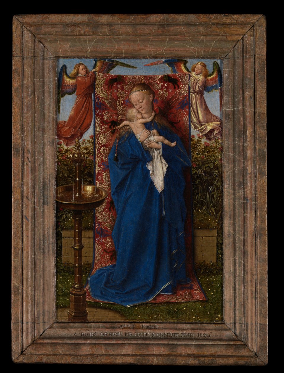 Madone à la fontaine - Jan van Eyck