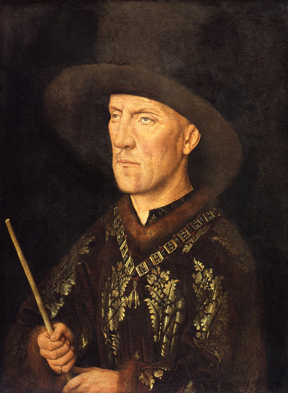 Portrait of Baudouin de Lannoy - Jan van Eyck