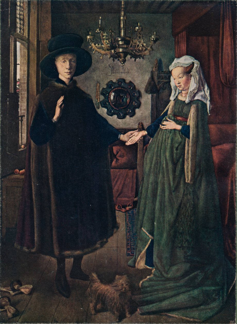 Le Portrait des Arnolfini, 1434, 1904 - Jan van Eyck