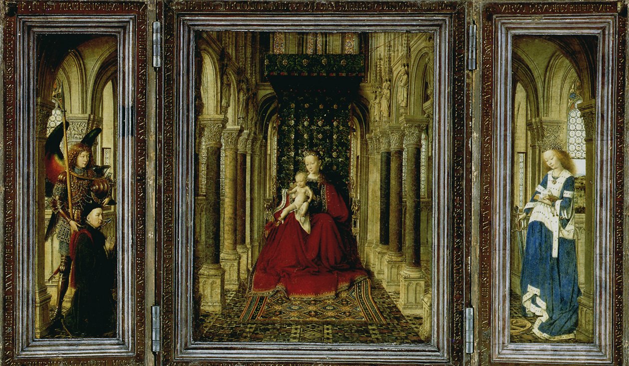 Le Retable de Dresde Triptyque, 1437 - Jan van Eyck