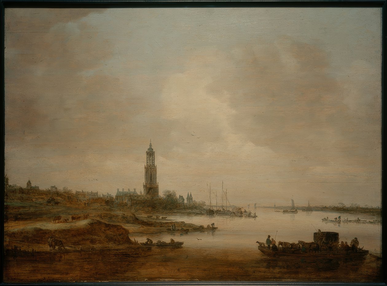 Vue de Rhenen - Jan Josephsz van Goyen