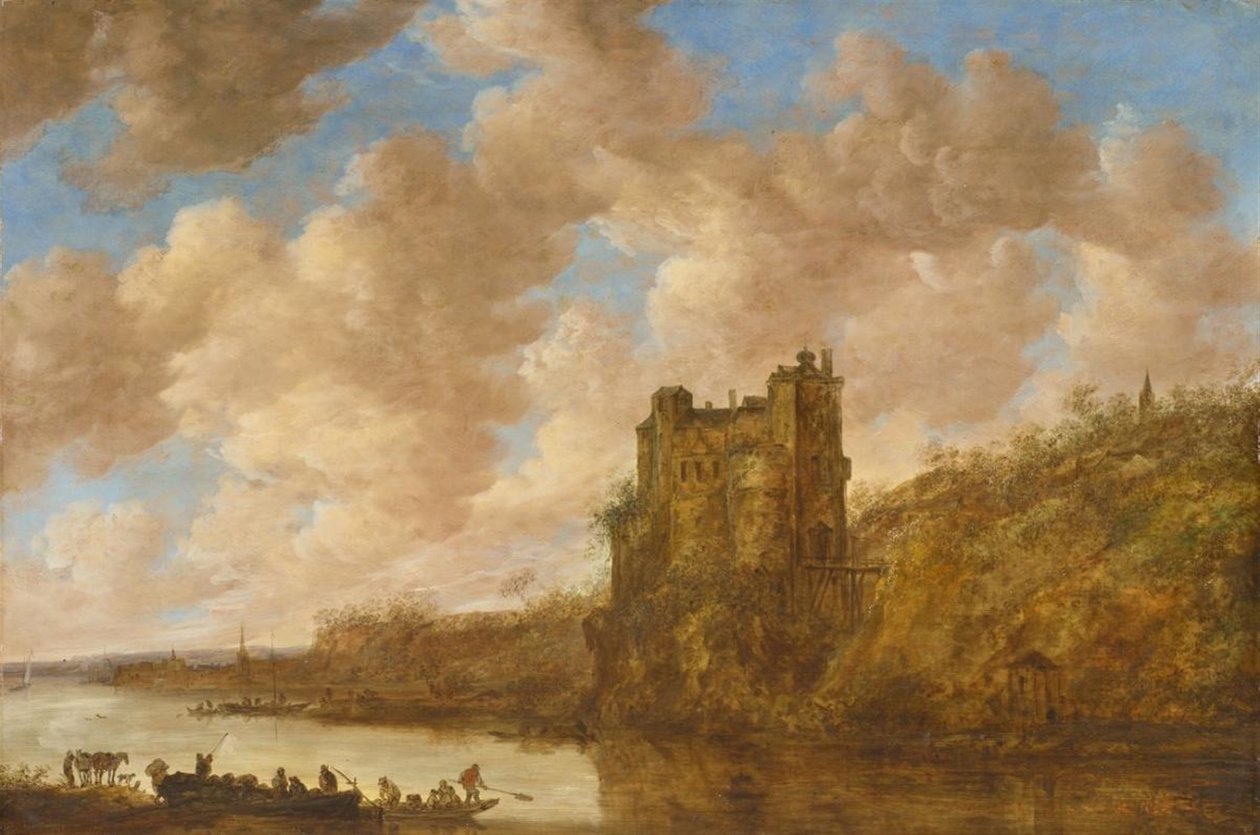 Grand château - Jan van Goyen