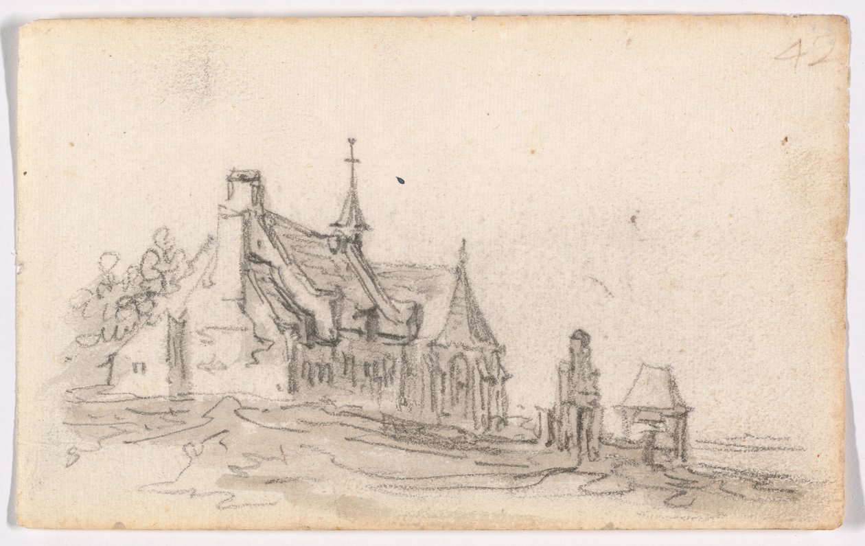 Maison des lépreux à Clèves - Jan van Goyen