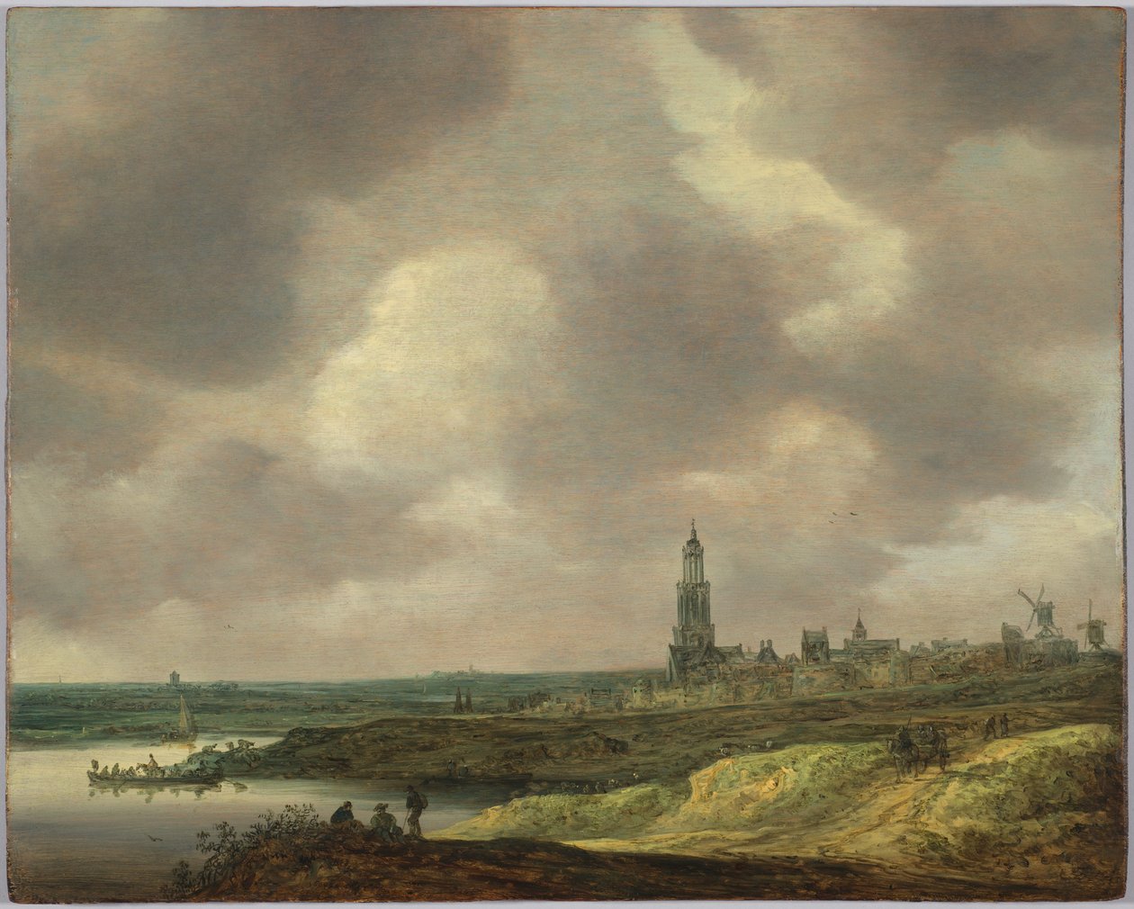 Vue de Rhenen - Jan van Goyen