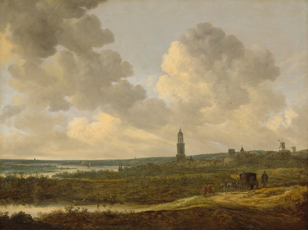 Vue de Rhenen, 1646 - Jan van Goyen