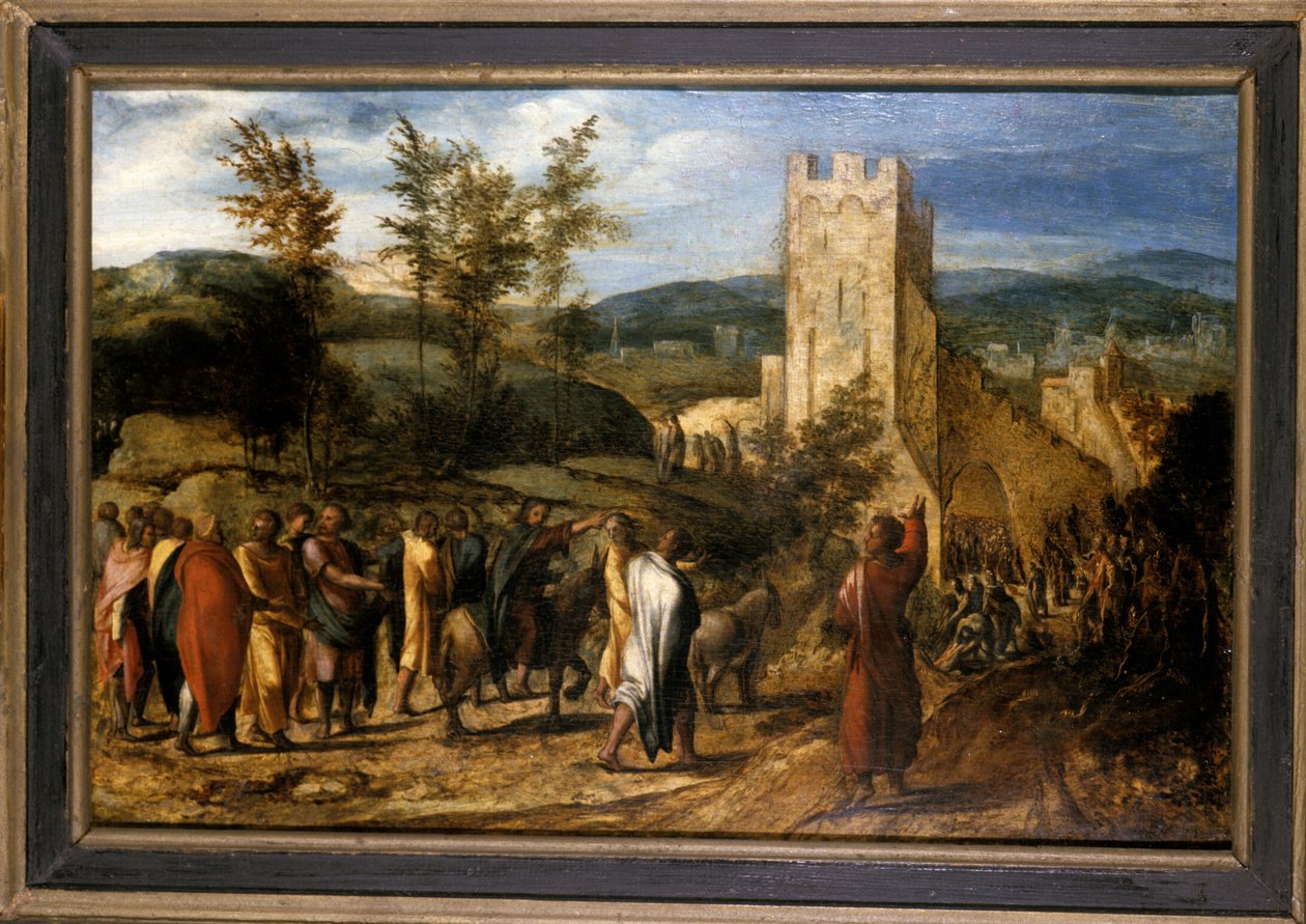 Christ entrant à Jérusalem, 1551-1600 - Jan van Hemessen
