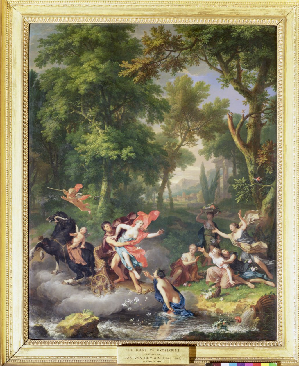 Le viol de Proserpine - Jan van Huysum