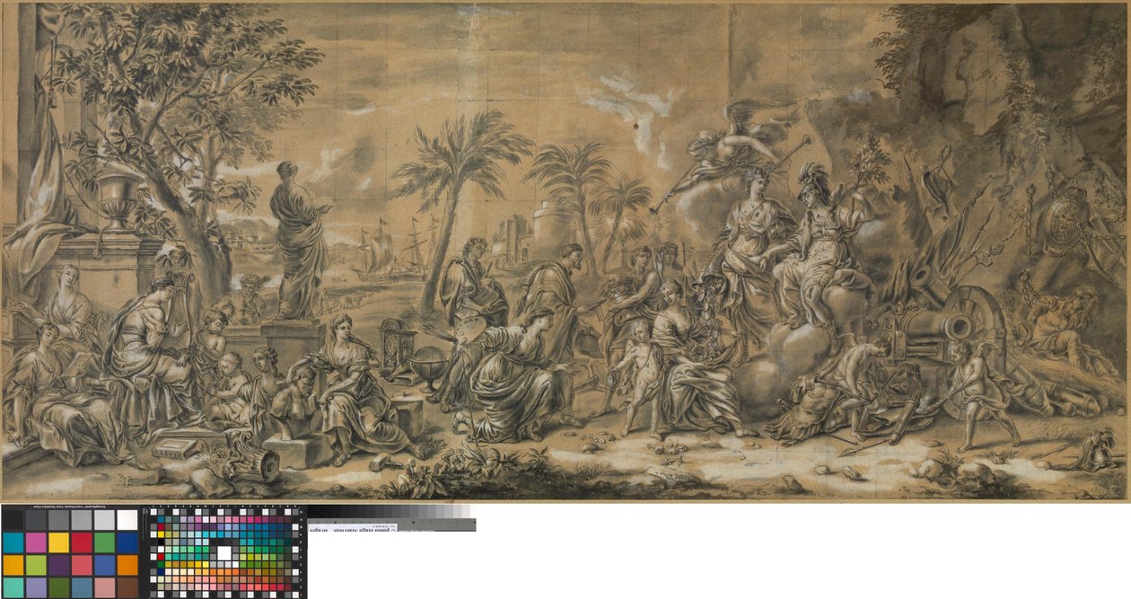 Glorification de Minerve - Jan van Orley