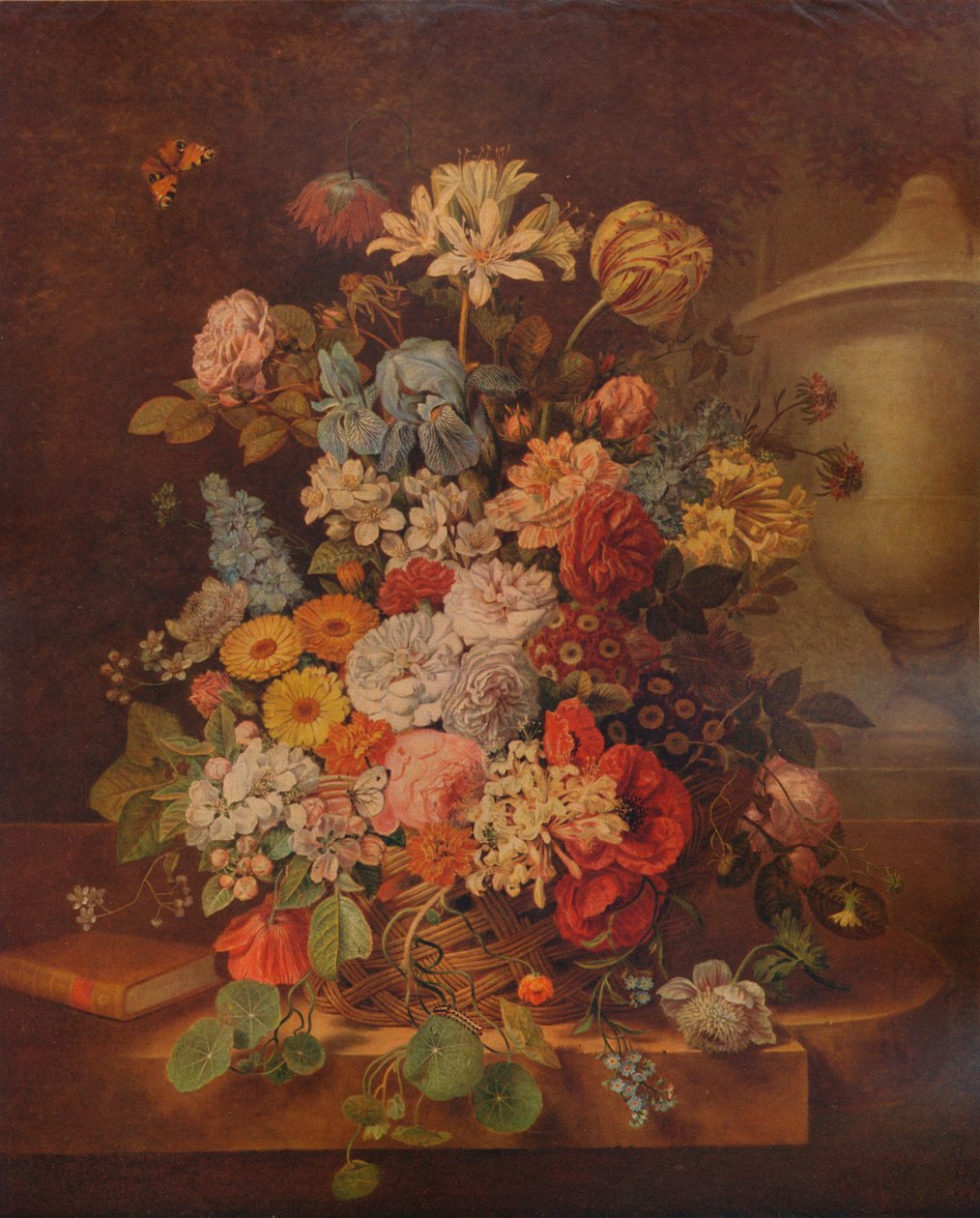 Pièce de fleurs, vers 1796, 1938 - Jan van Os