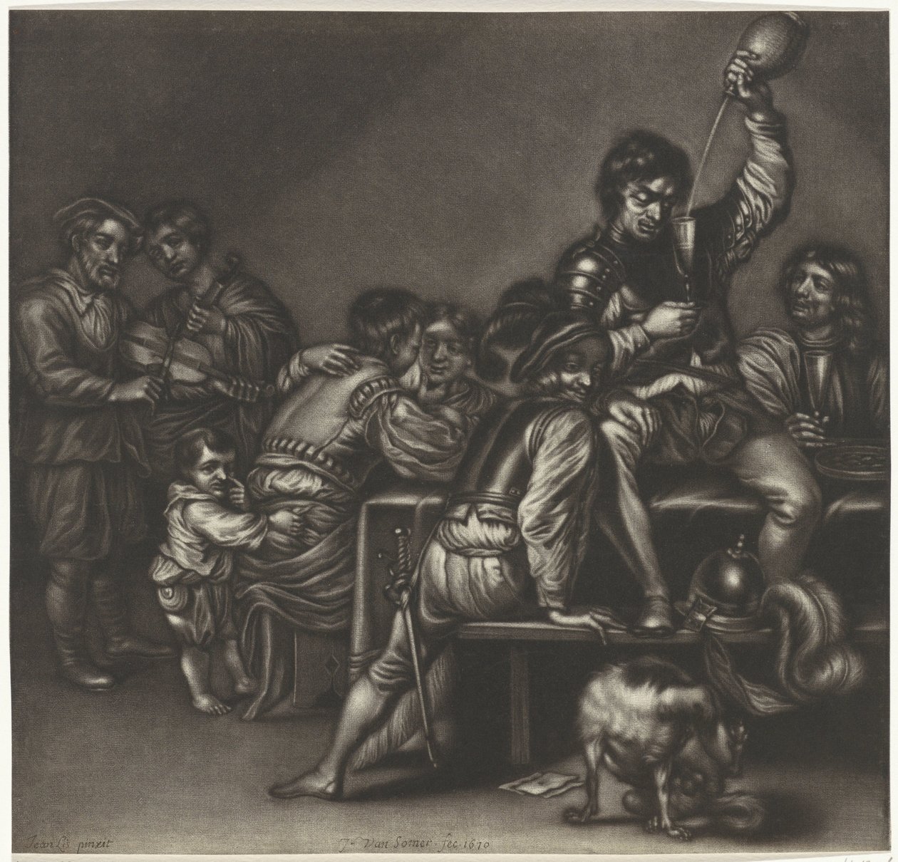 Compagnie joyeuse - Jan van Somer