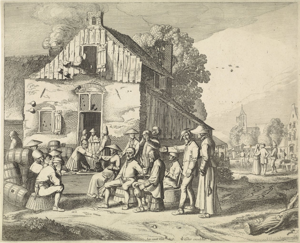 Fête paysanne - Jan van de Velde (II)
