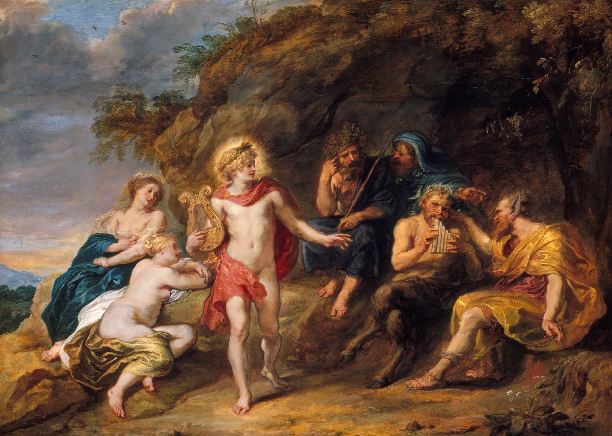 Le Jugement de Midas, vers 1640 - Jan van den Hoecke