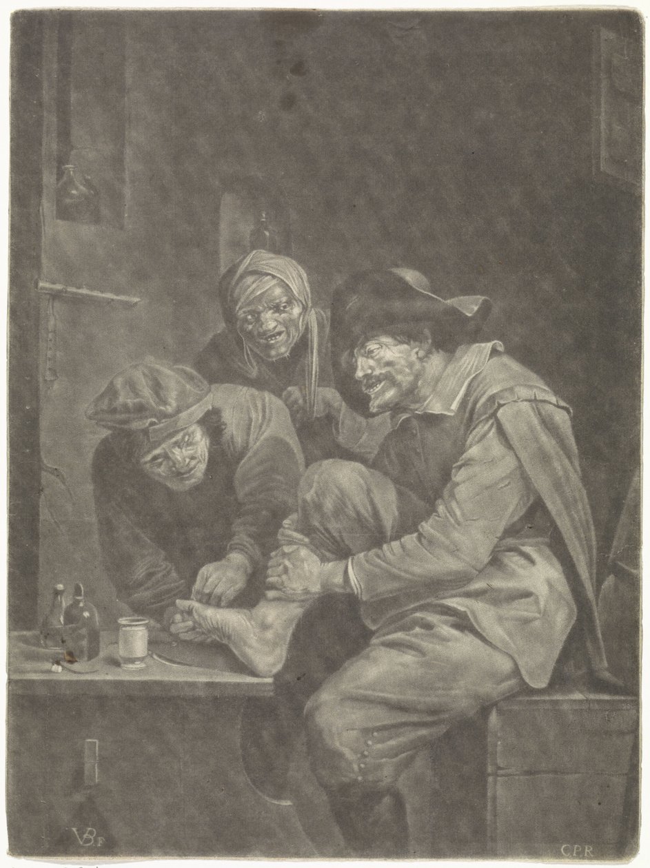 Homme chez un médecin - Jan van der Bruggen