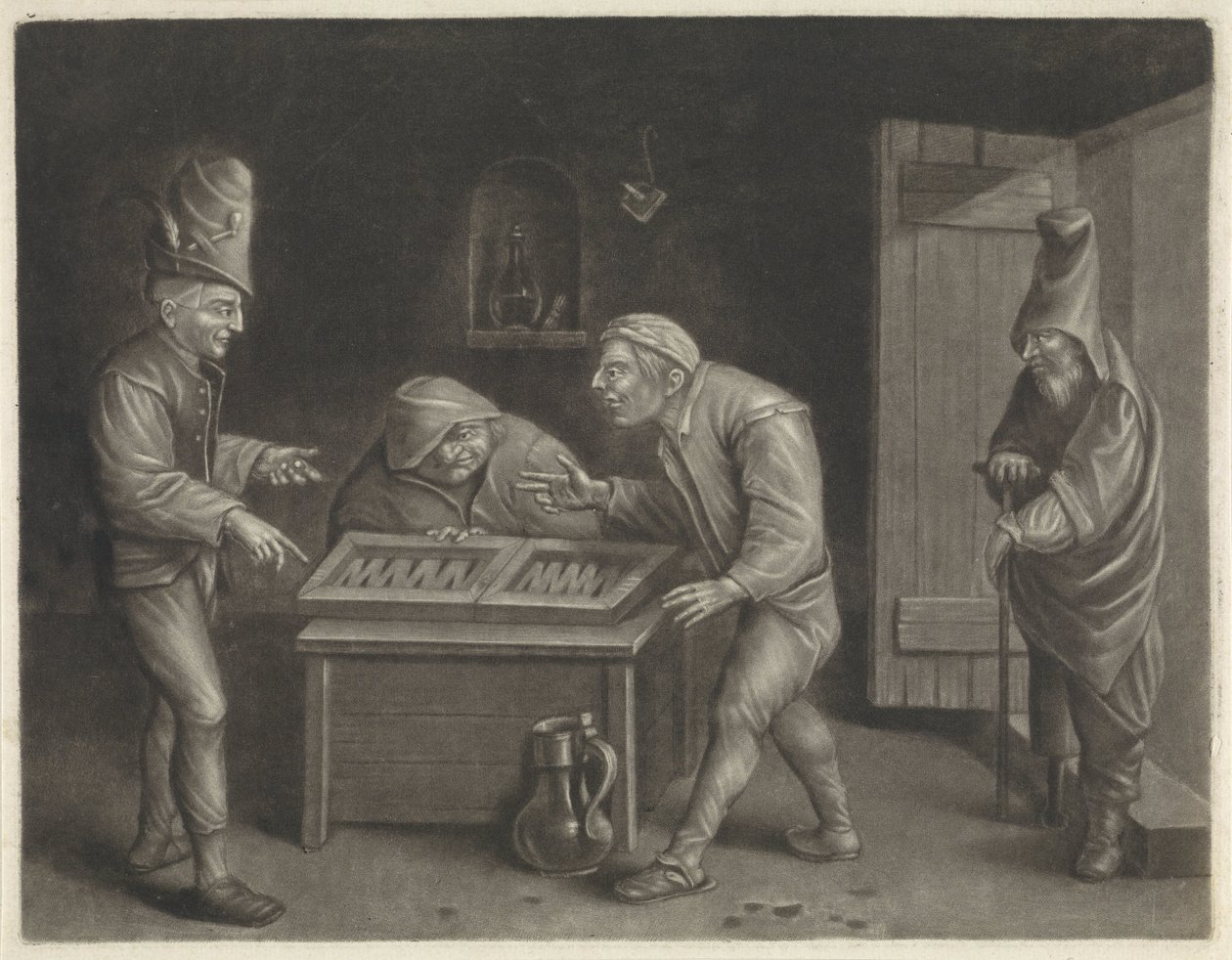 Joueurs de trictrac - Jan van der Bruggen