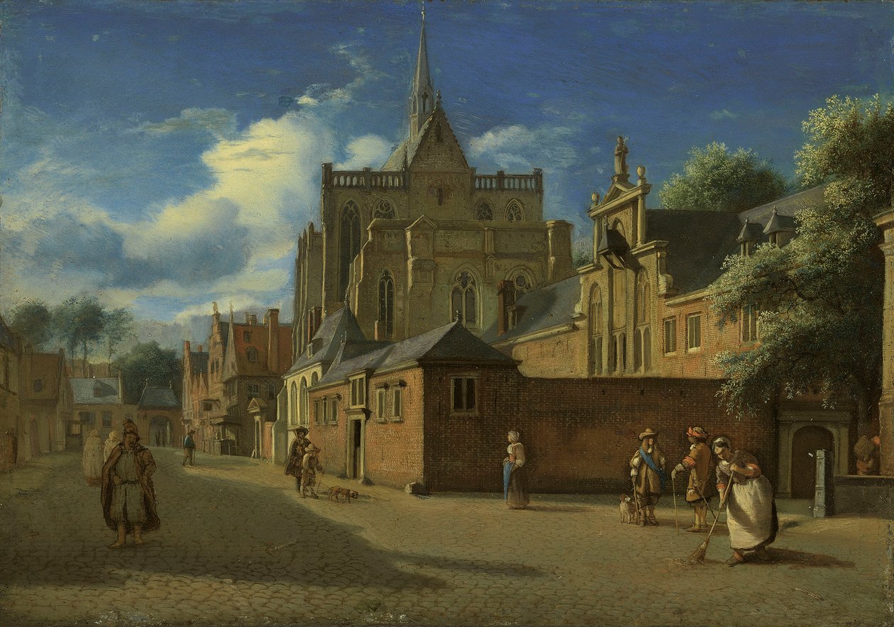 Le Dom et le Domhof, Cologne - Jan van der Heyden
