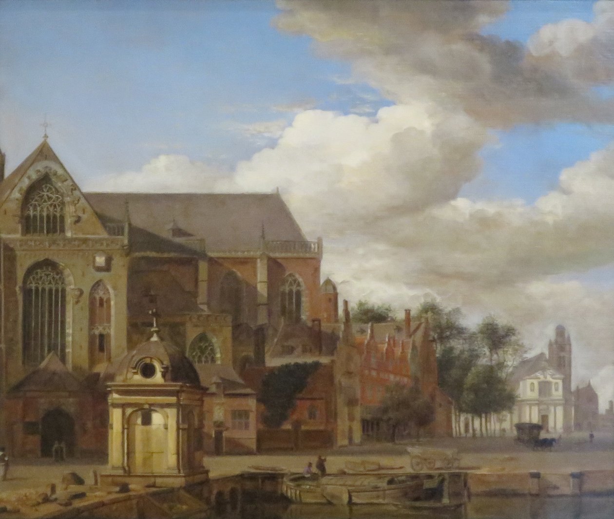 Paysage urbain - Jan van der Heyden