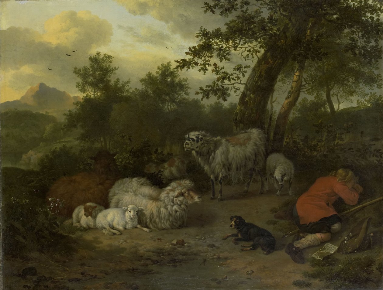 Le berger endormi - Jan van der Meer (II)