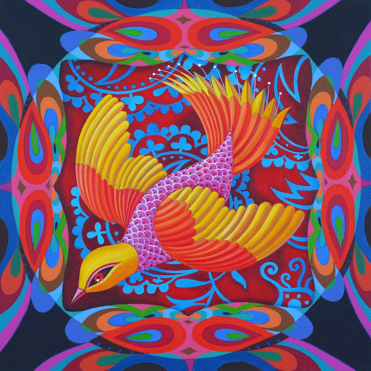 Flier à queue de feu, 2012 - Jane Tattersfield