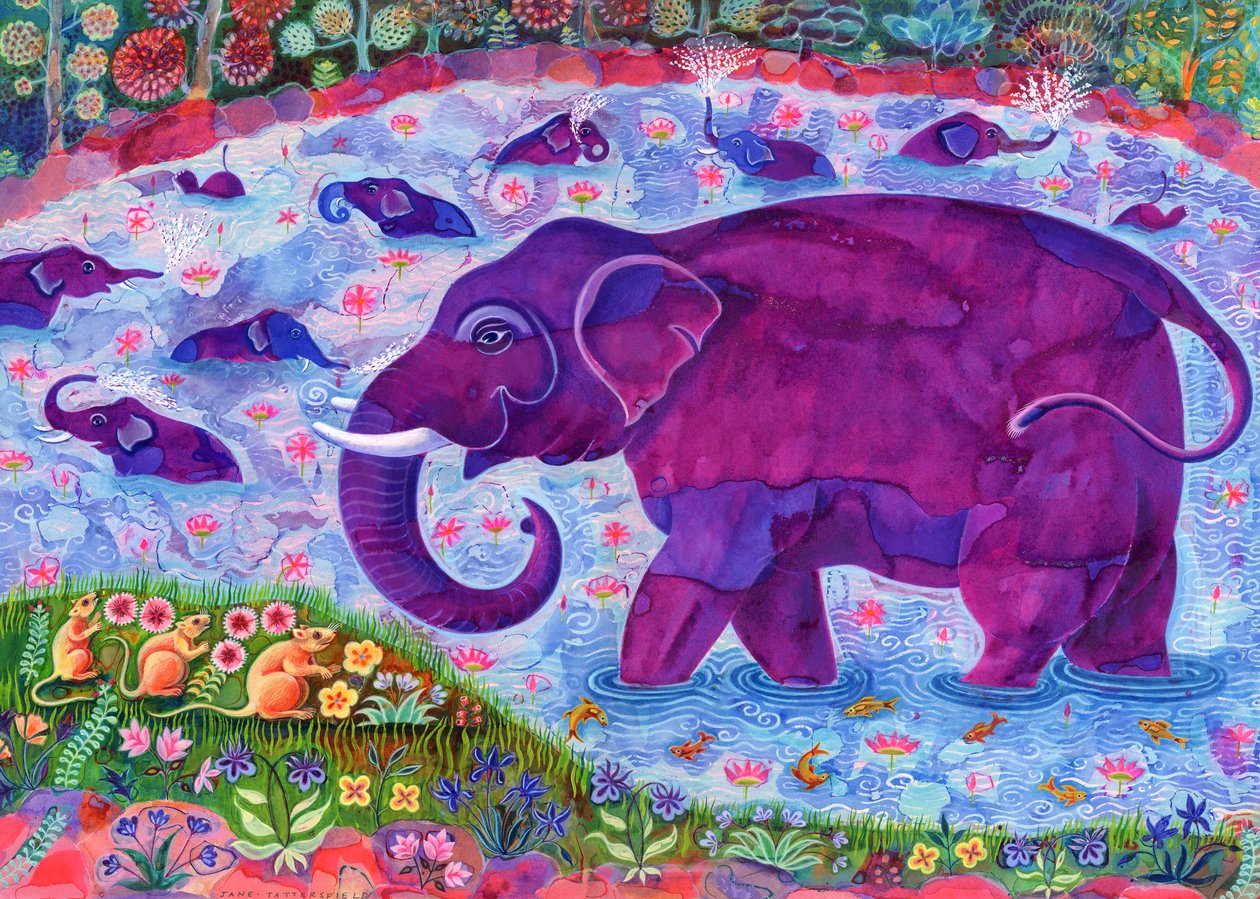 Éléphant et souris - Jane Tattersfield