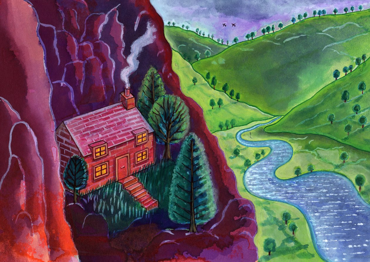 Maison dans les montagnes - Jane Tattersfield