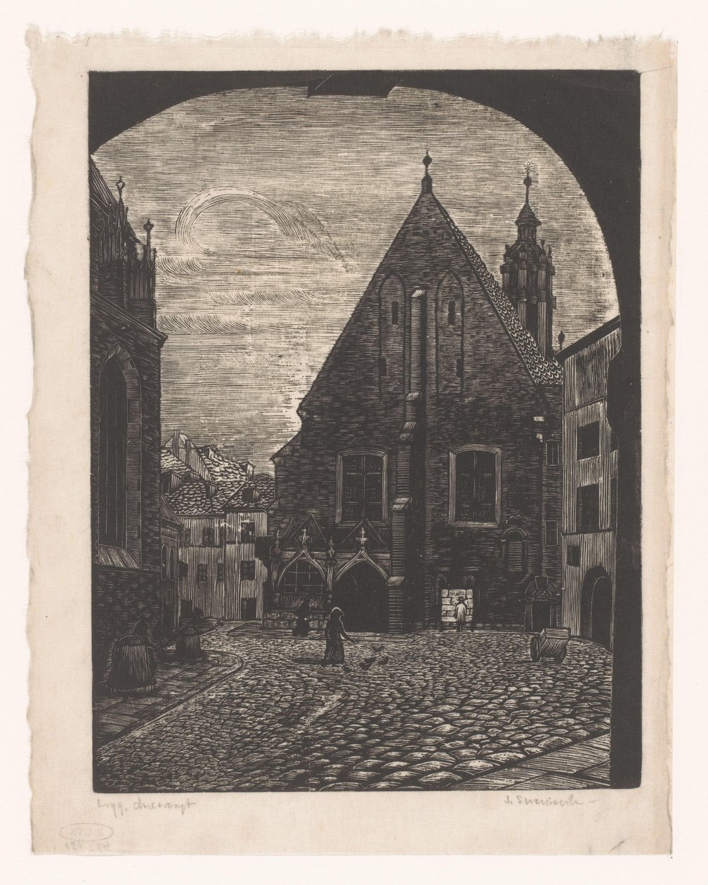 Vue de Prague - Janina Szciamicka