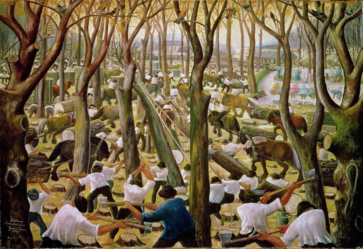 Les Bûcherons - Janos Gajdos