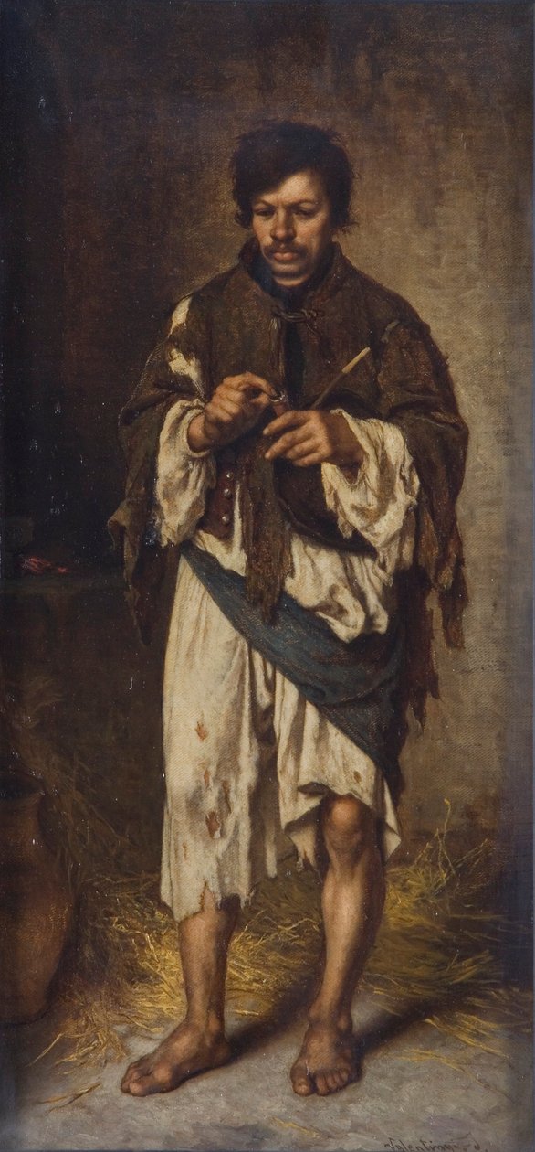 Le mendiant - Janos Valentiny