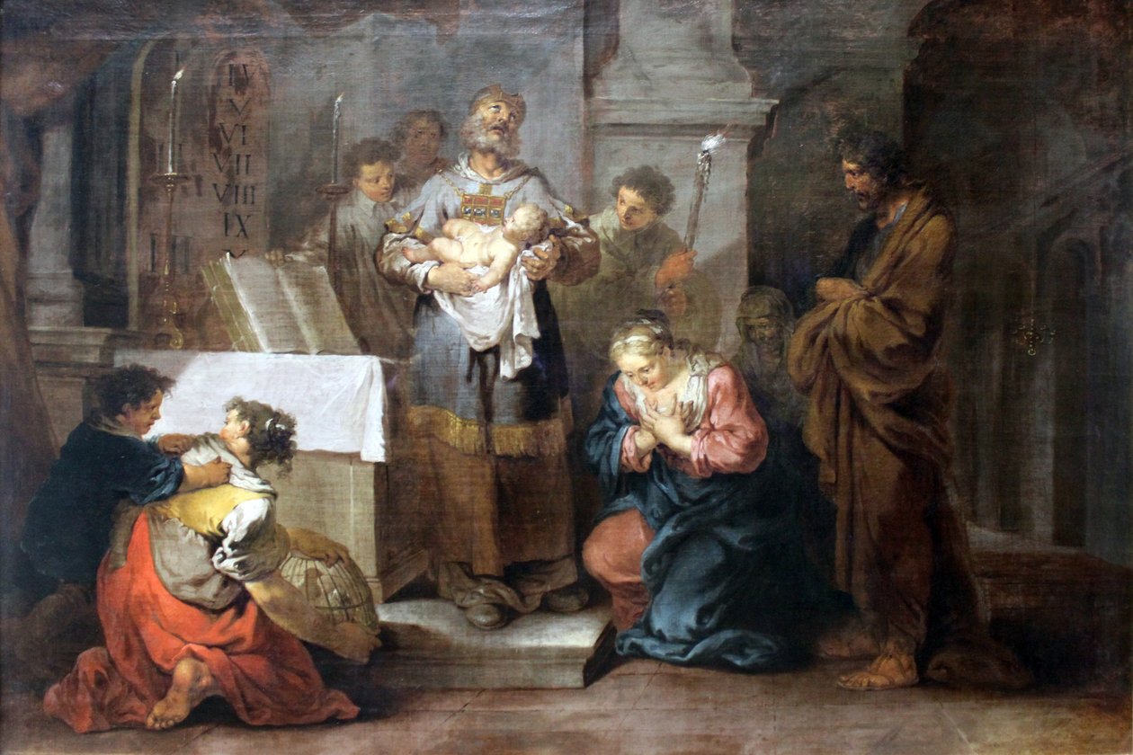La Présentation au Temple - Januarius Zick