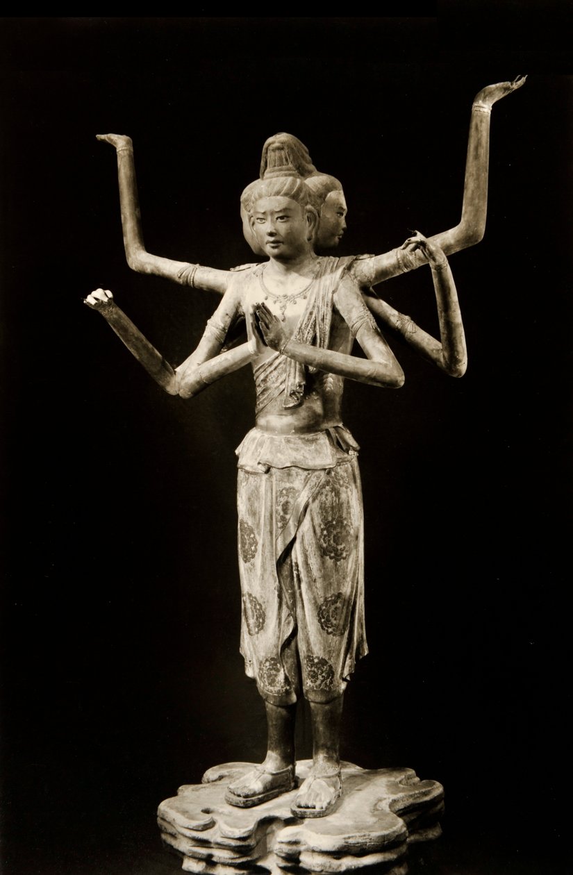 Ashura, du 8ème siècle, période Nara, Kofukuji, 1950 - Japanese Photographer