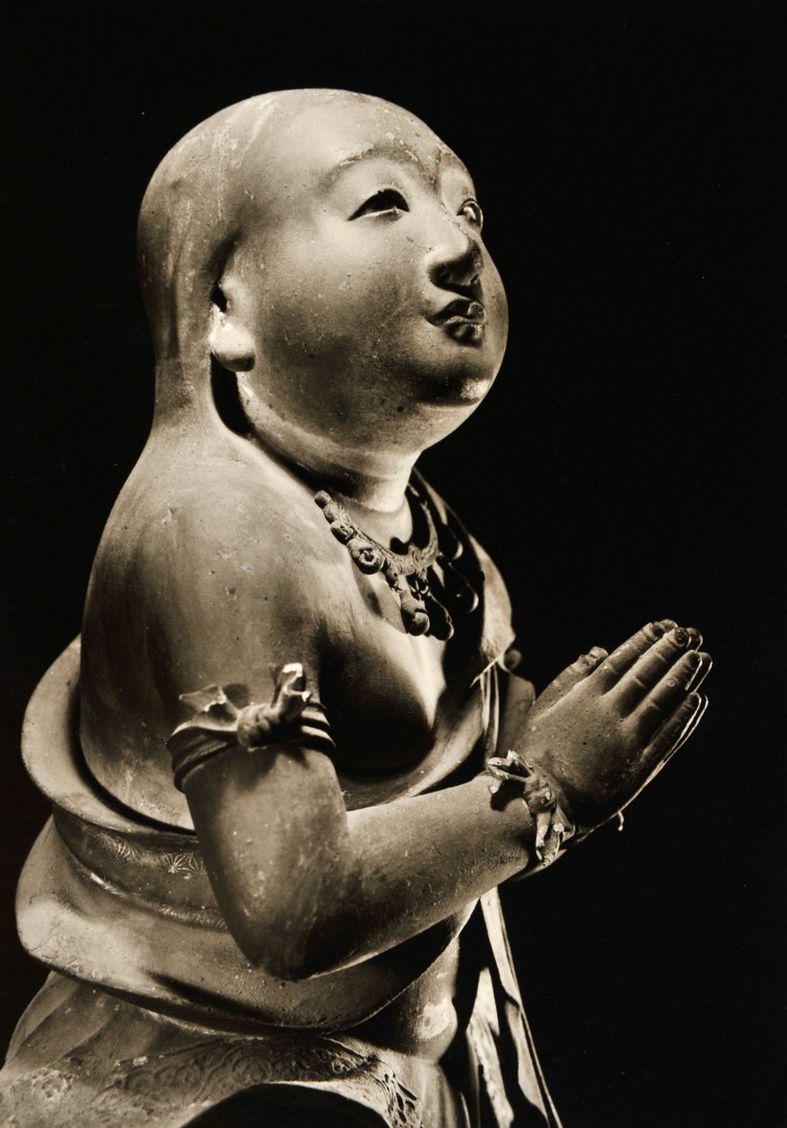 Attendant, du 8ème siècle, période Nara, Todaiji, Japon, 1950 - Japanese Photographer