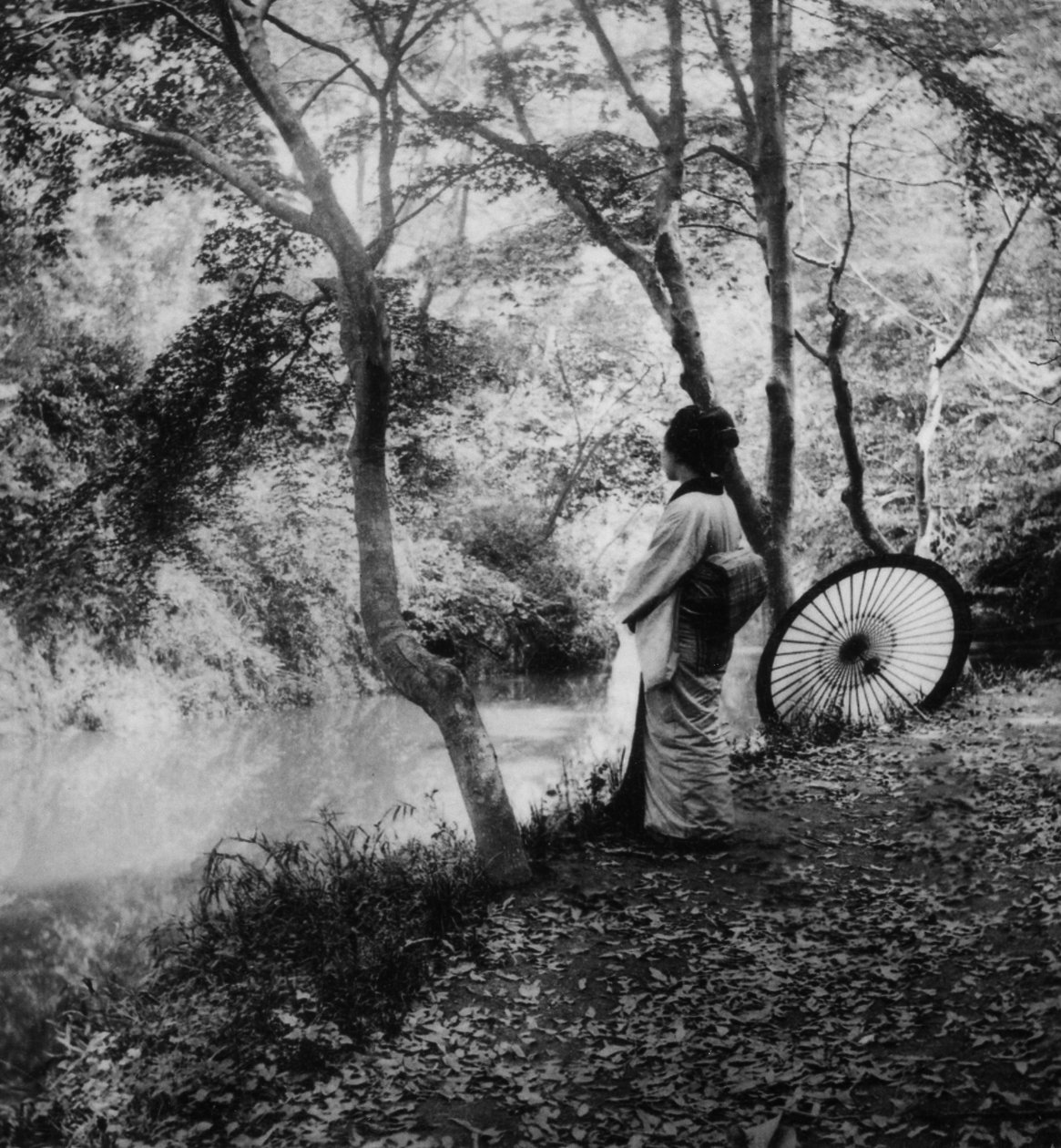 Automne au Japon, vers 1900 - Japanese Photographer