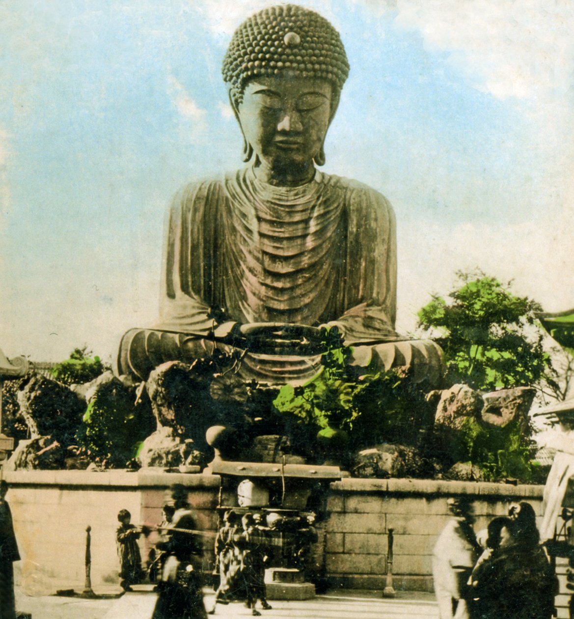 Bouddha, Kobe, vers 1900 - Japanese Photographer