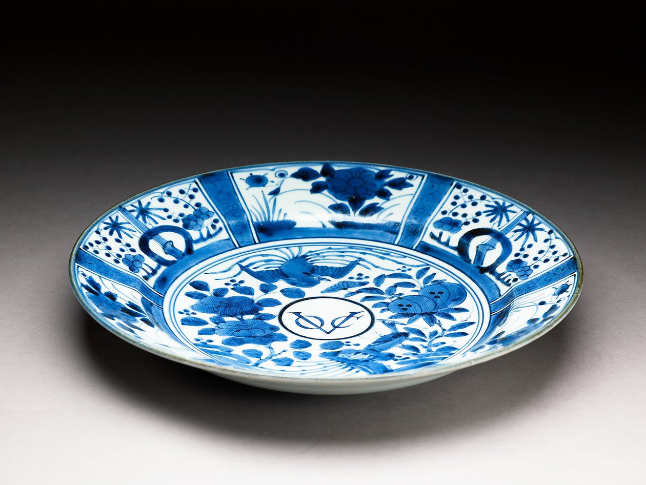 Assiette, période Edo - Japanese School
