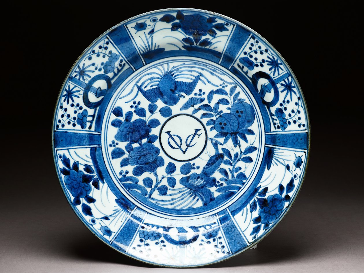 Assiette, période Edo - Japanese School