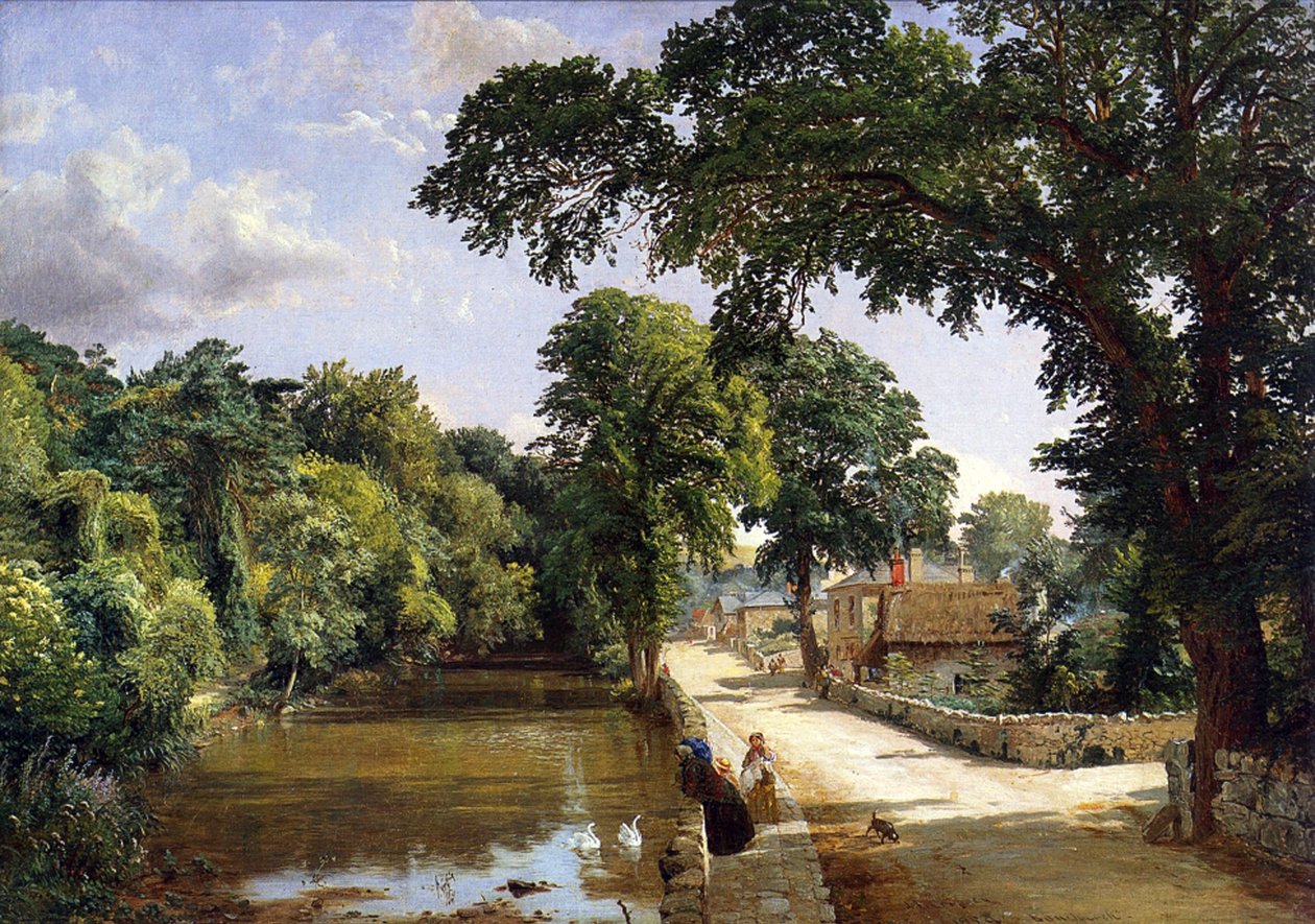 Bonchurch, Île de Wight, 1859 - Jasper Francis Cropsey