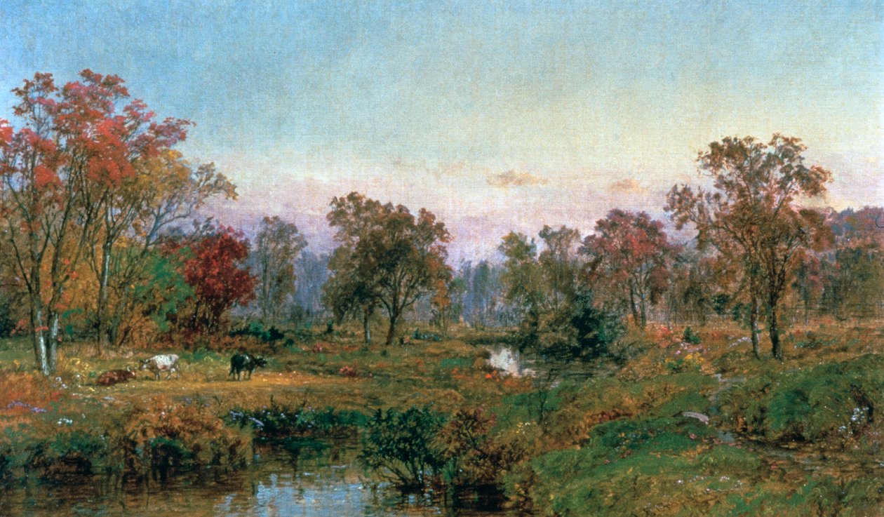 Hastings-on-Hudson - Jasper Francis Cropsey