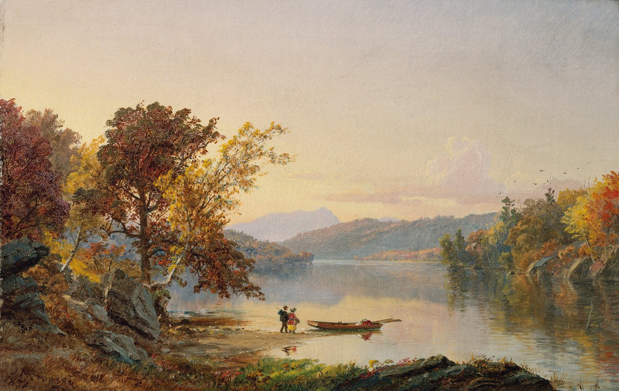 Lac George, 1871 - Jasper Francis Cropsey